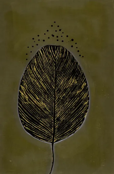Gold Leaf II, by Ana Beij